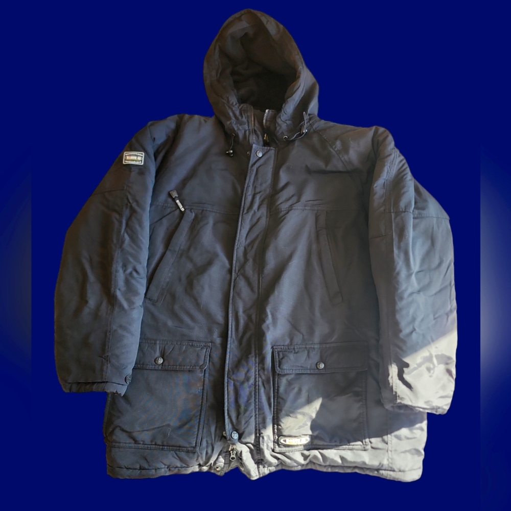 North 49, Men's XL Waterpoof Winter Jacket, Black
